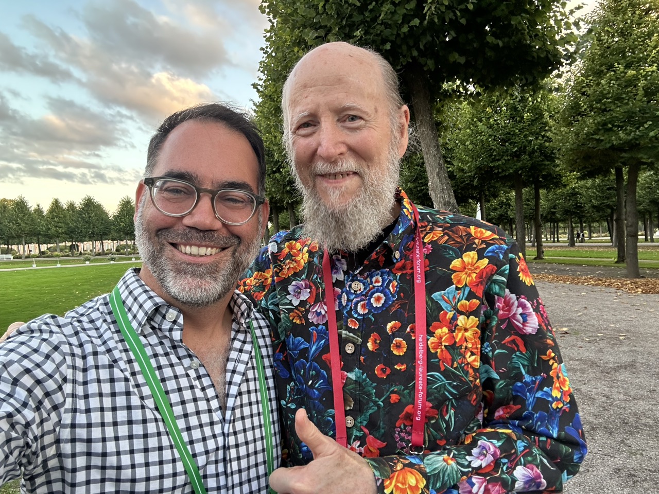 Kyle Cranmer and Rich Sutton, September 16, 2025