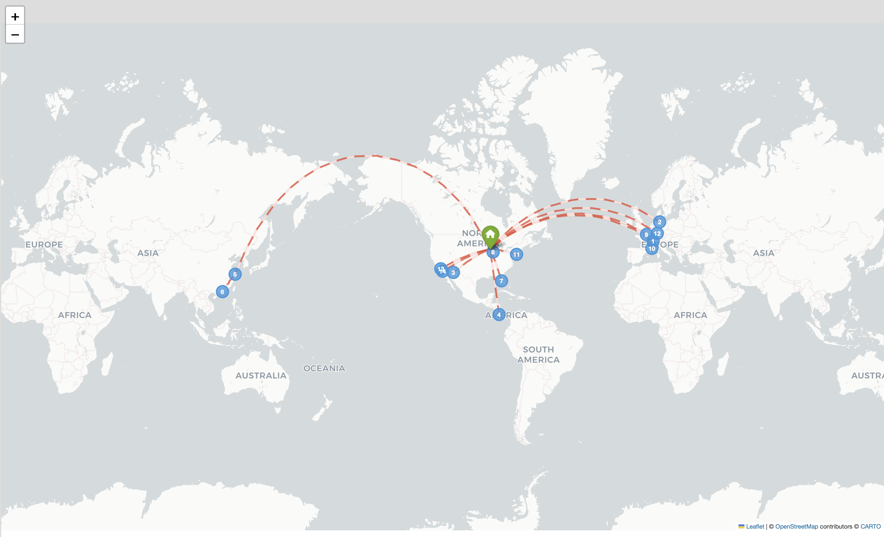 Arcs style map preview